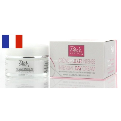 Crème visage intense à l'eau de rose