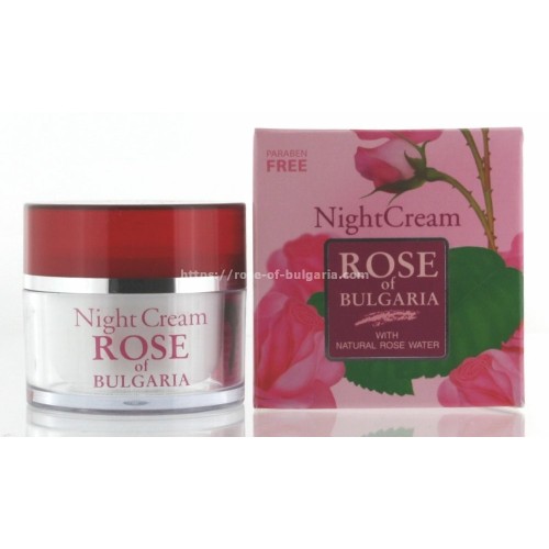 Night cream rosewater