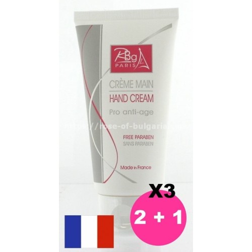 Crème mains anti age Rbg Paris lot de 3