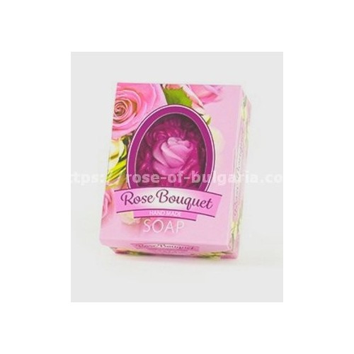 Rose oil bouquet soap 60 grs
