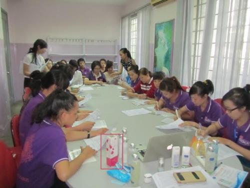 Lilyrose girls trained in meeting Vietnam